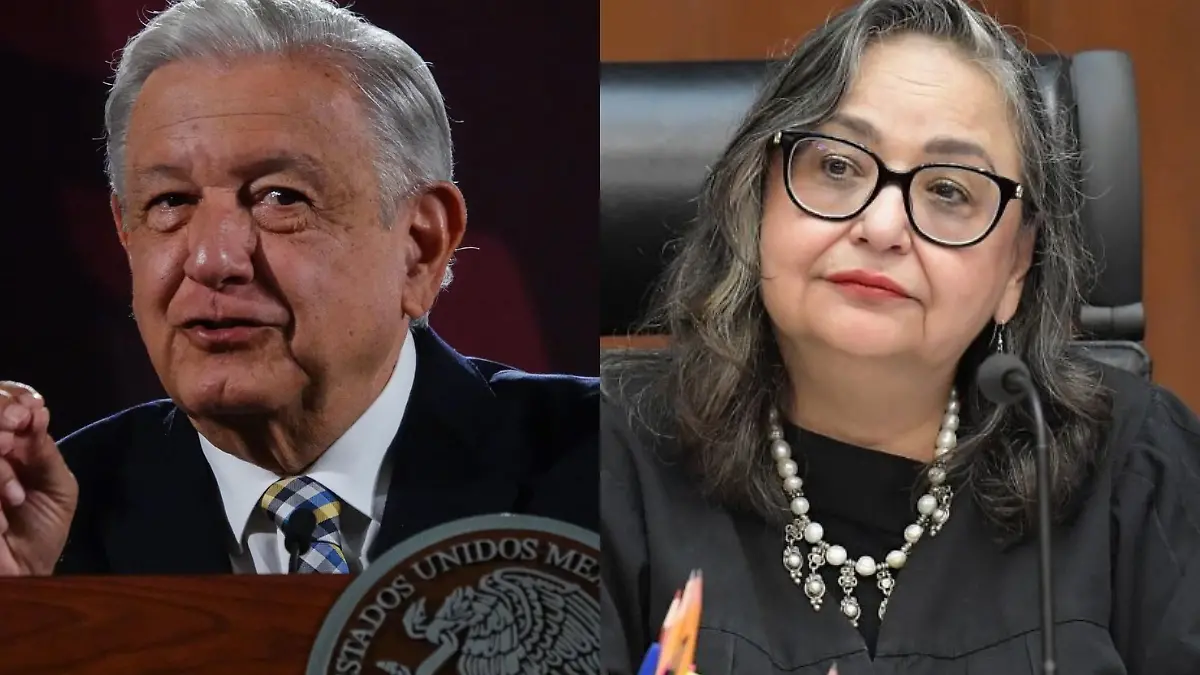 AMLO y Norma Piña